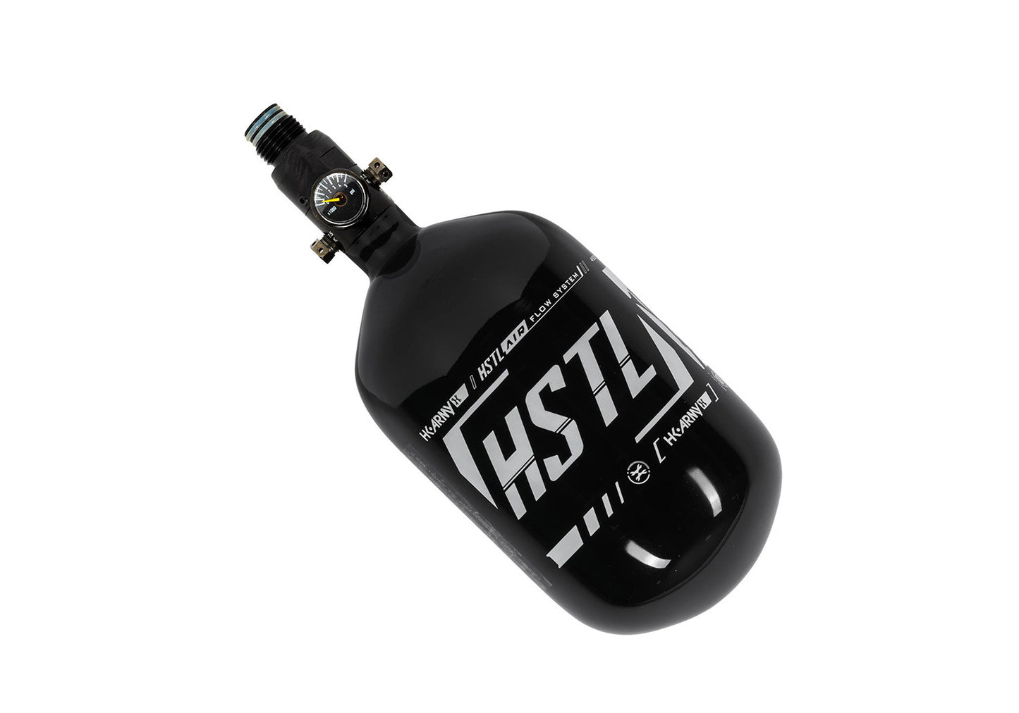 HK Army HSTL AIR System 1,1 Liter / 300 Bar inkl. Standard HP Preset Regulator – Black (68ci/4500PSI)