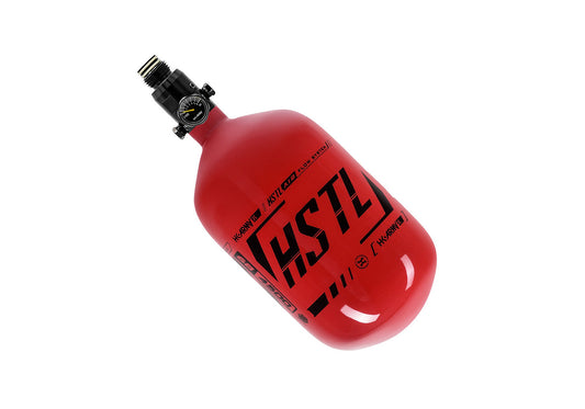 HK Army HSTL AIR System 1,1 Liter / 300 Bar inkl. Standard HP Preset Regulator – Red Black (68ci/4500PSI)