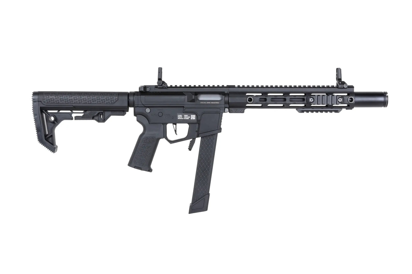 Specna Arms SA-FX02 FLEX™ Gen.2 BLDC™ HAL ETU™ ASG Karabiner – Schwarz (unter 0,5 Joule)
