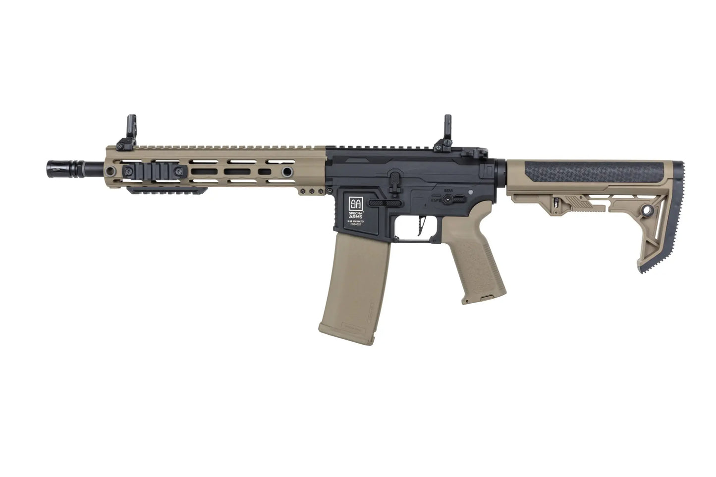 Specna Arms SA-F05-RL FLEX™ Gen.2 Light Ops / New Receiver HAL ETU™ ASG Karabiner – Half-Tan (unter 0,5 Joule)