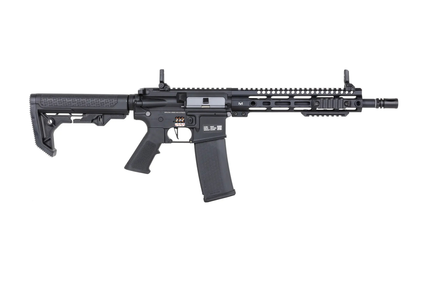 Specna Arms SA-C20-L CORE™ Gen. 2 HAL™ ETU Light Ops Schaft ASG Karabiner – Schwarz (unter 0,5 Joule)