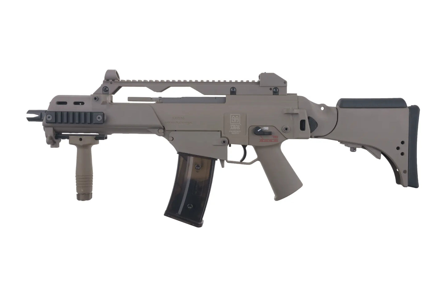 Specna Arms SA-G12V EBB Karabiner Nachbildung – Tan (unter 0,5 Joule)