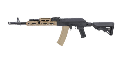 Specna Arms KPYK AK SA-PJ15 PRIME™ BLDC™ Aster II ETU Sturmgewehr – Halbbraun / Tan (unter 0,5 Joule)