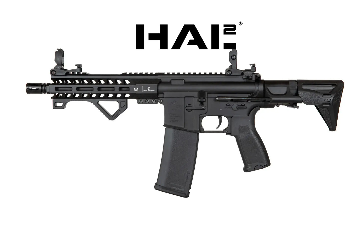 Specna Arms RRA &amp; SI SA-E17 EDGE™ PDW HAL 2™ Karabiner – Schwarz (unter 0,5 Joule)