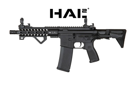 Specna Arms RRA &amp; SI SA-E17 EDGE™ PDW HAL 2™ Karabiner – Schwarz (unter 0,5 Joule)