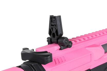Specna Arms SA-FX02 FLEX™ Gen.2 BLDC™ HAL ETU™ ASG Karabiner – Rosa (unter 0,5 Joule)