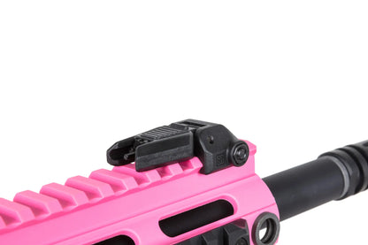 Specna Arms SA-FX01 FLEX™ Gen.2 BLDC™ HAL ETU™ ASG Karabiner 9" – Rosa (unter 0,5 Joule)