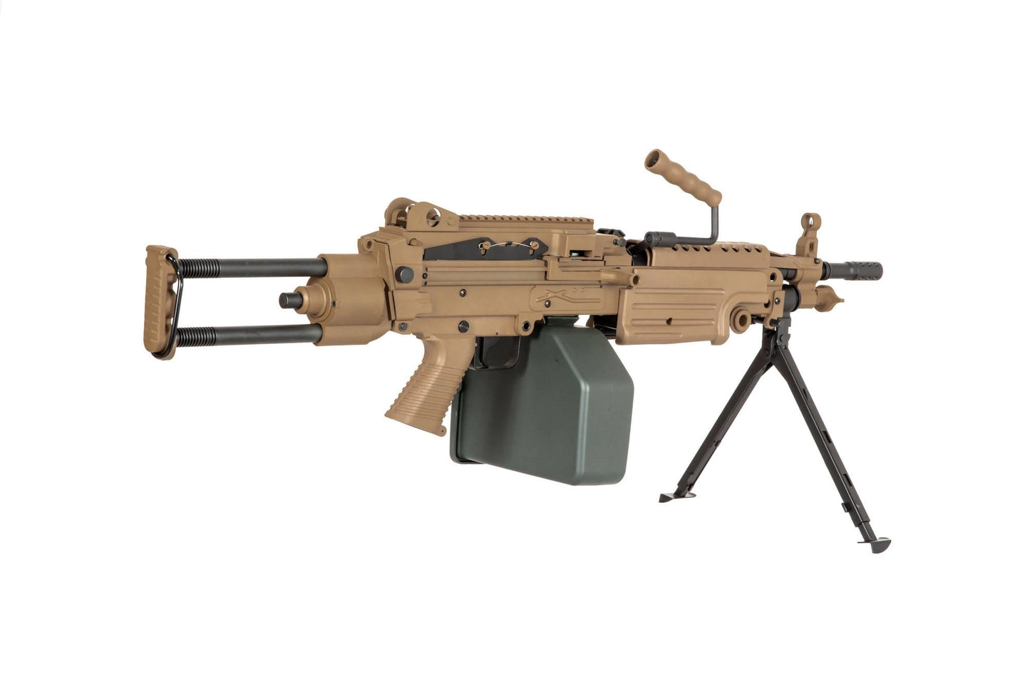 Specna Arms ASG Machine Gun FN Herstal M249 PARA CORE™ Tan (0,5 Joule)