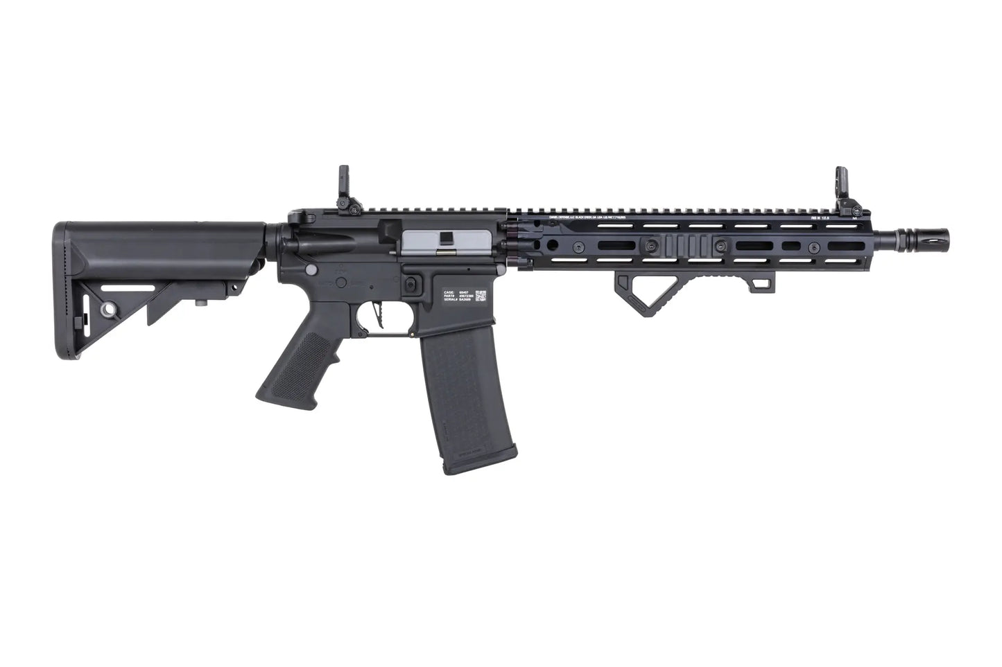 Specna Arms Daniel Defense® RIS III 12.5'' SA-C28 CORE™ Gen. 2 HAL™ ETU ASG Karabiner – Schwarz (unter 0,5 Joule)