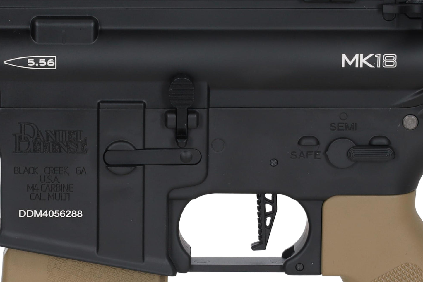 Specna Arms Daniel Defense® MK18 SA-P19 Prime™ BLDC™ Aster II ETU Karabiner – Chaos Bronze (0,5 Joule)