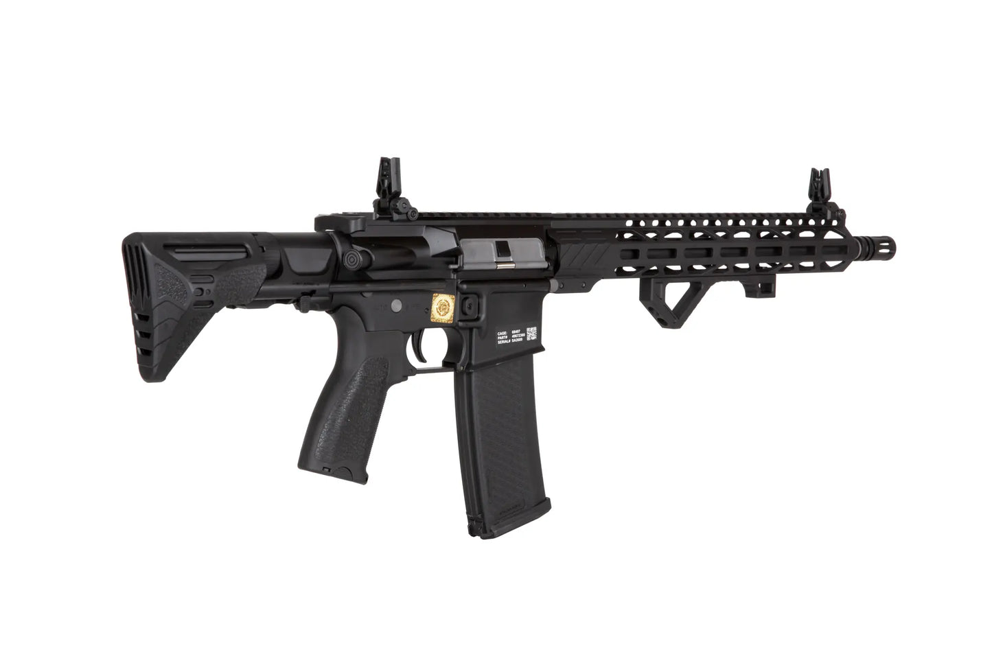 Specna Arms RRA SA-E24 PDW EDGE™ HAL 2™ Karabiner – Schwarz (unter 0,5 Joule)