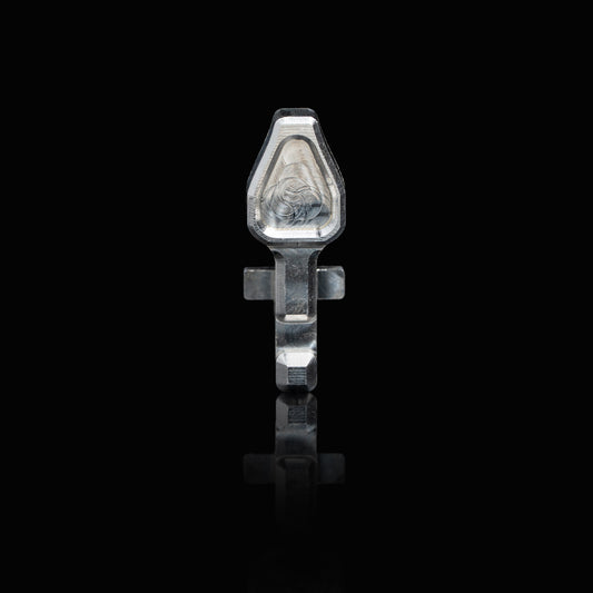 CNC bolt catch M4/M16 Silber