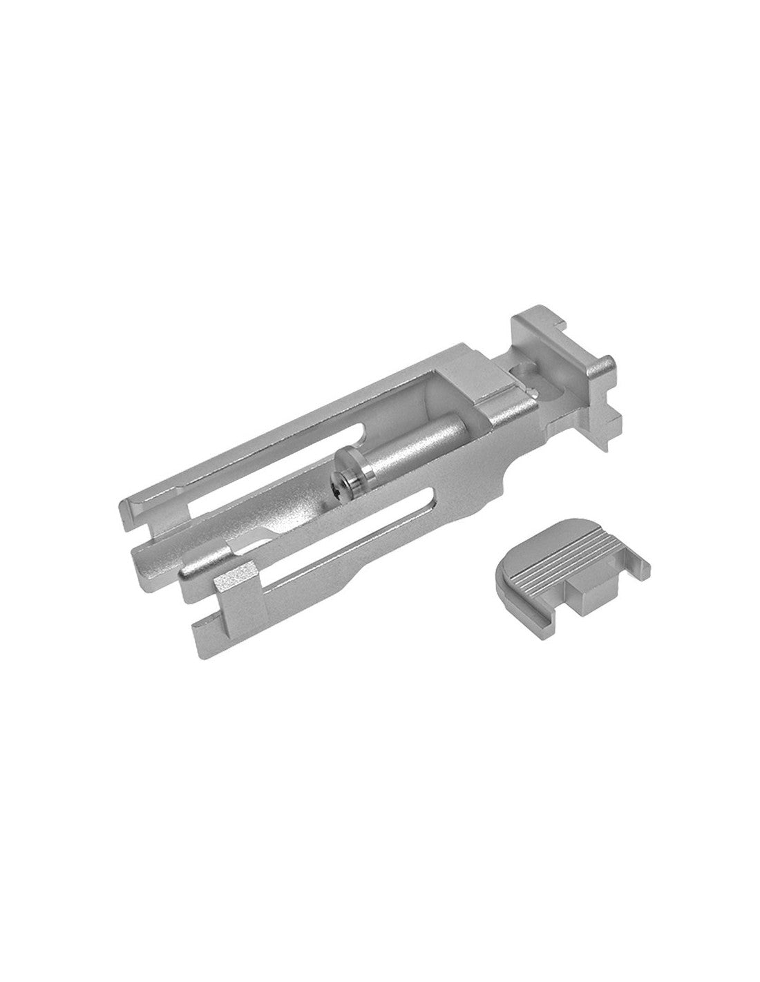 COWCOW Aluminum CNC Blowback Unit – TM G19 / G17 Gen4 (Silver)