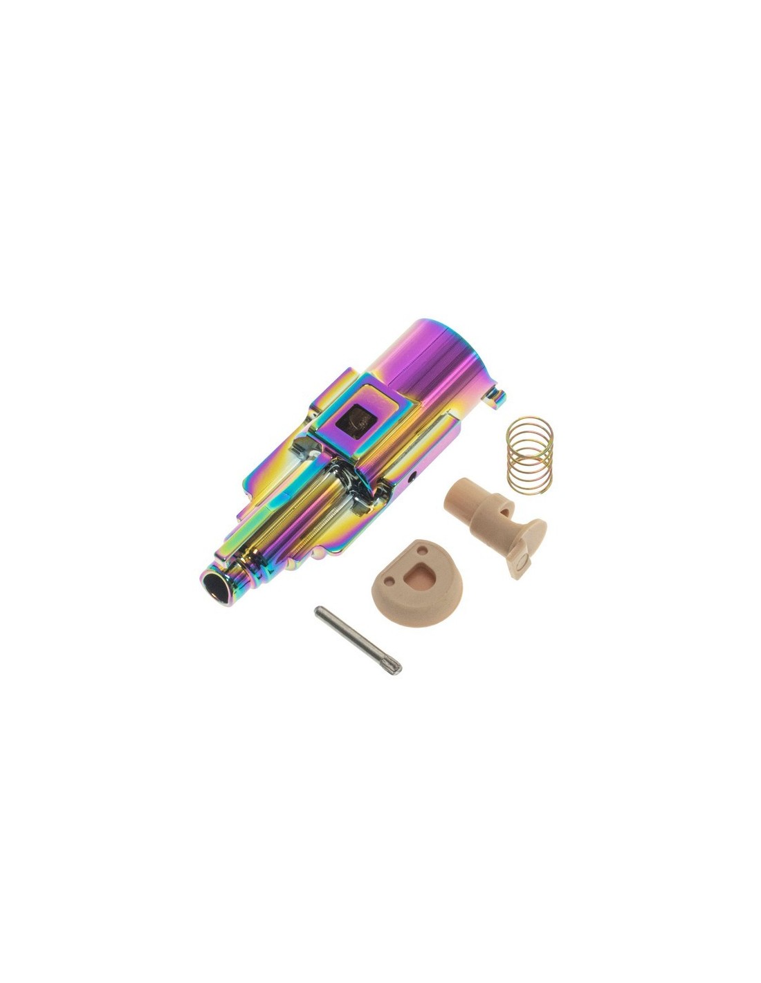 COWCOW CNC Aluminum Nozzle Set – AAP-01 Performance Upgrade (Rainbow)