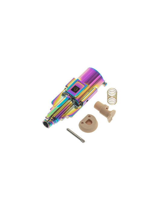 COWCOW CNC Aluminum Nozzle Set – AAP-01 Performance Upgrade (Rainbow)