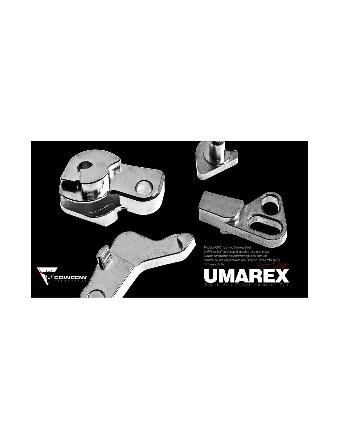 COWCOW Stainless Steel Hammer Set – VFC / Umarex G18C