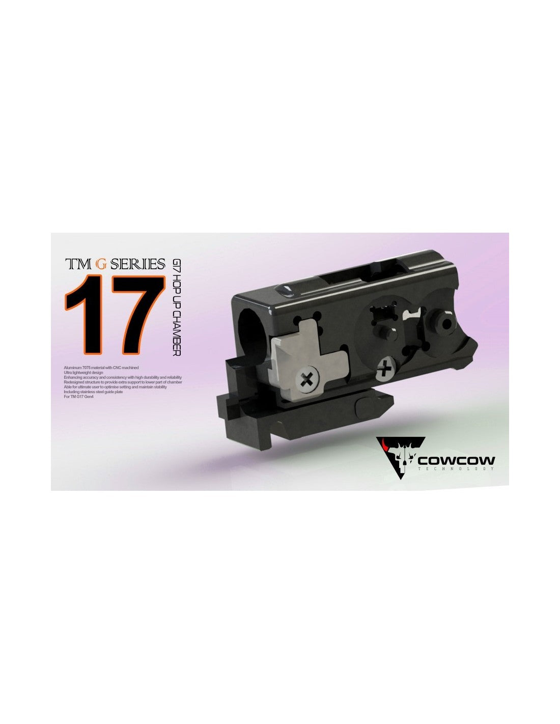 COWCOW Lightweight Hop Up Chamber – Tokyo Marui G17 Gen4