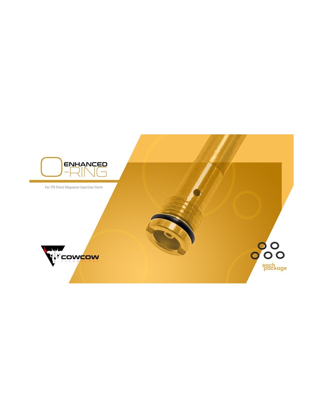 COWCOW Enhanced O-Ring Set – Magazine Injection Valve