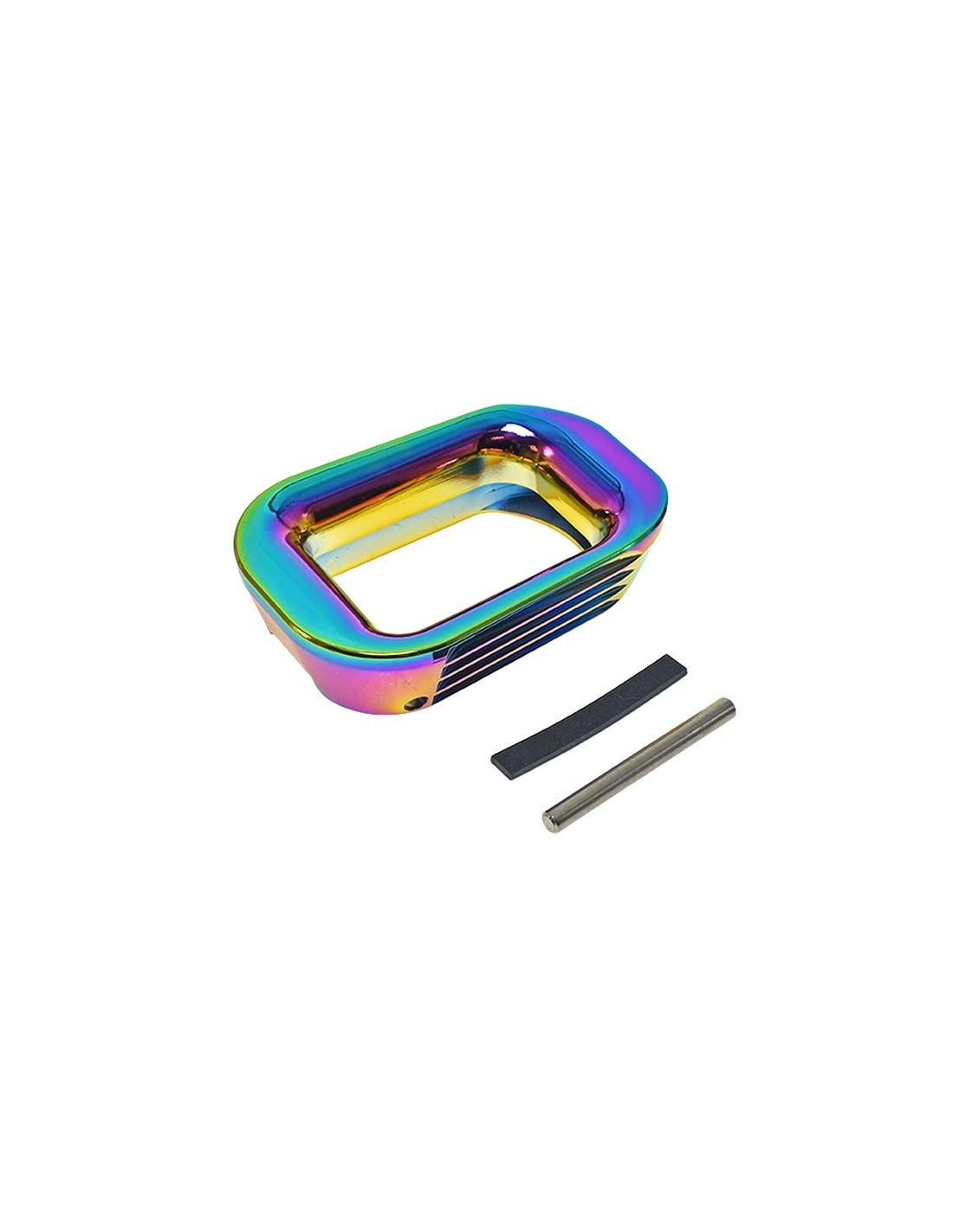 COWCOW Match Grade Magwell T01 – Hi-Capa Performance (Rainbow)