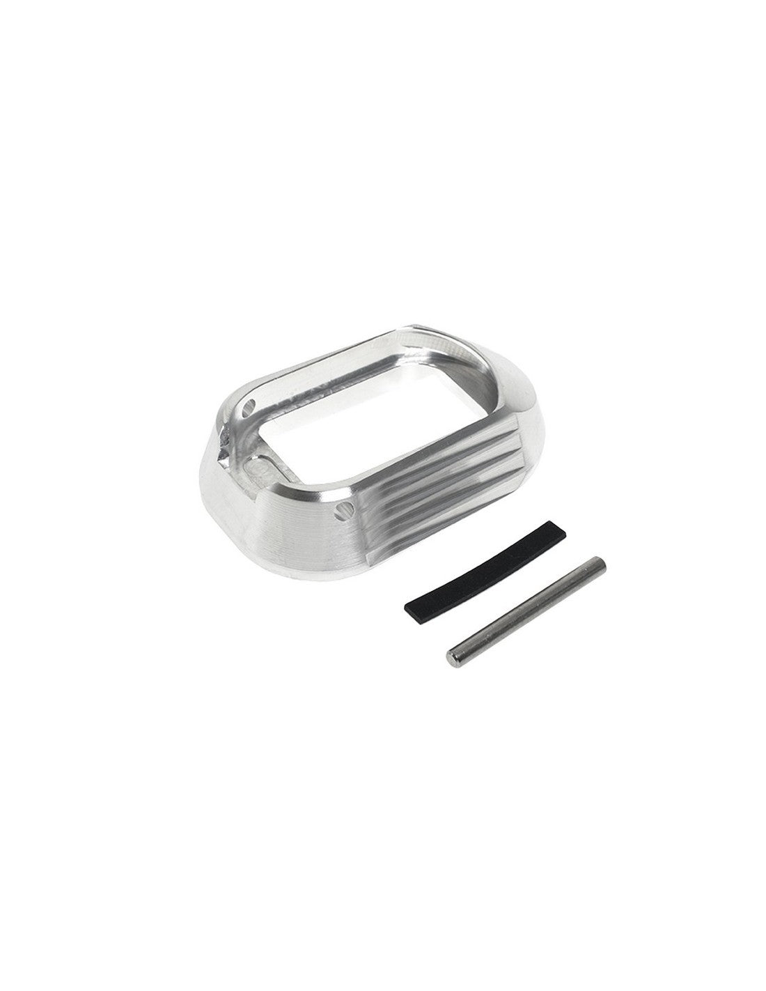 COWCOW Match Grade Magwell T01 – Hi-Capa Performance (Silver)