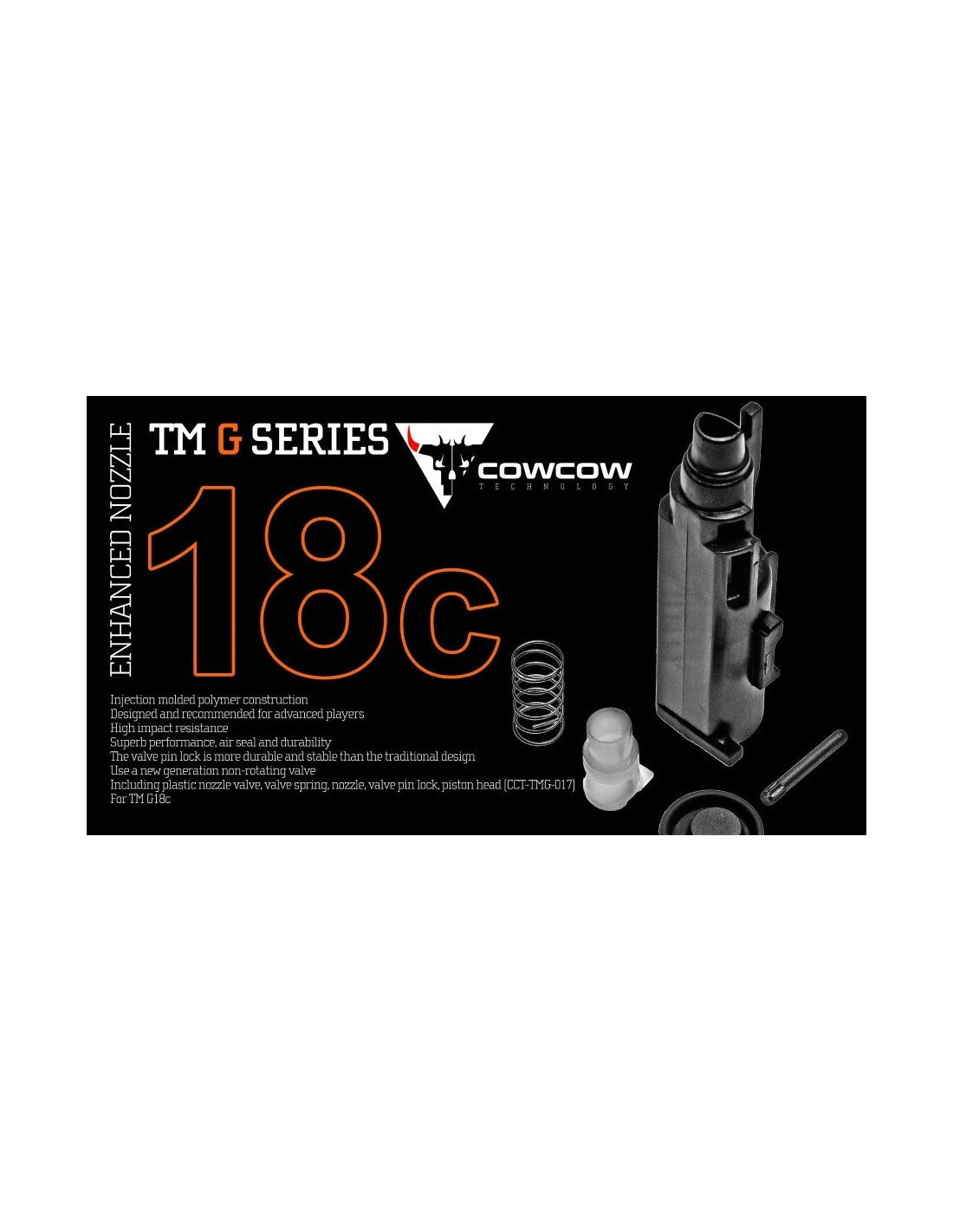 COWCOW Enhanced Loading Nozzle Set – Tokyo Marui G18C