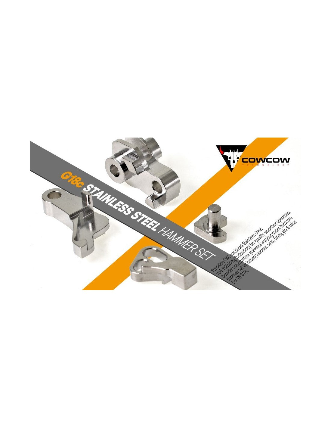 COWCOW Stainless Steel Hammer Set – Tokyo Marui G18C