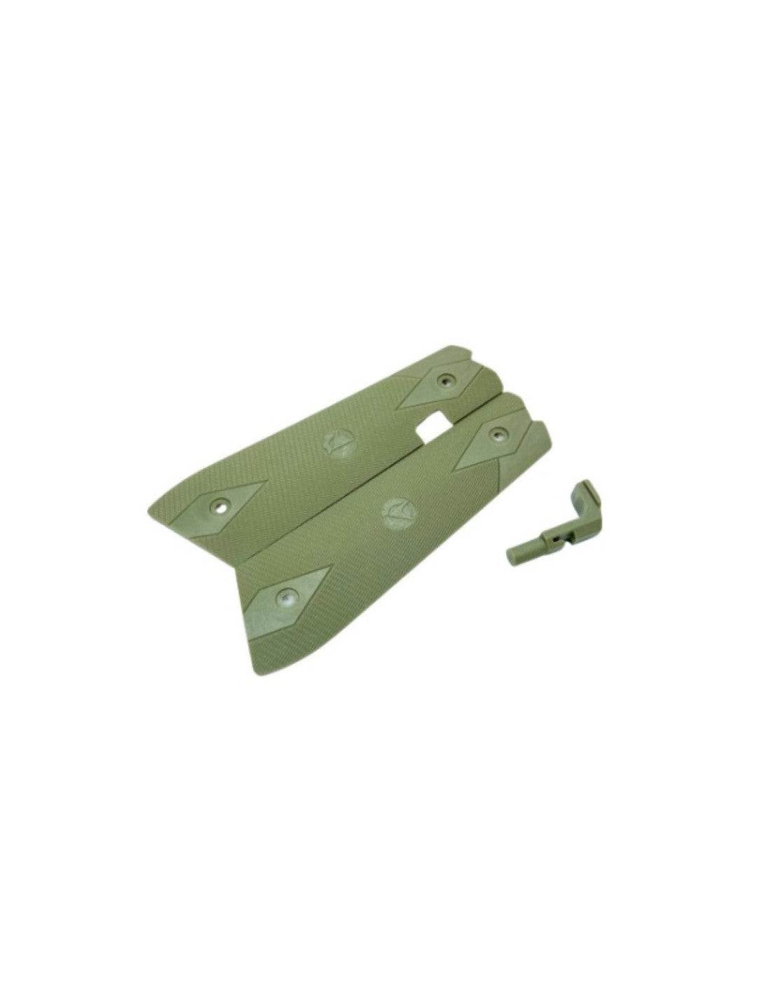 CTM Tactical AAP-01 Grip Panels + Release Button – Gray