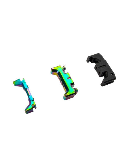 CTM Tactical CNC Magnetic Quick-Swap Trigger für Hi-Capa – ERB (Electroplated Rainbow)
