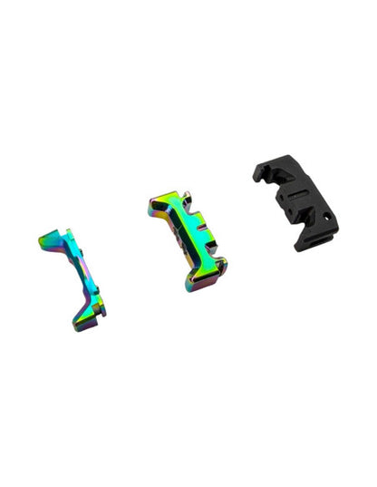 CTM Tactical CNC Magnetic Quick-Swap Trigger für Hi-Capa – ERB (Electroplated Rainbow)