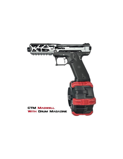 CTM Tactical CNC Magwell – AAP-01 (Electroplated Chameleon)