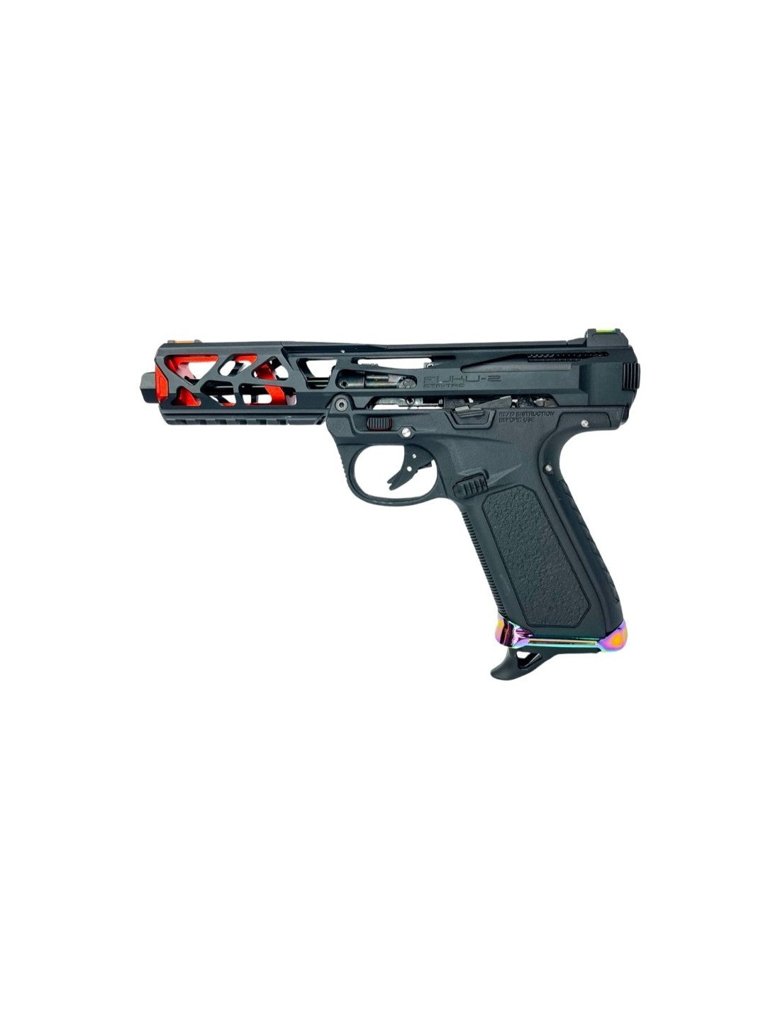 CTM Tactical CNC Magwell – AAP-01 (Electroplated Chameleon)