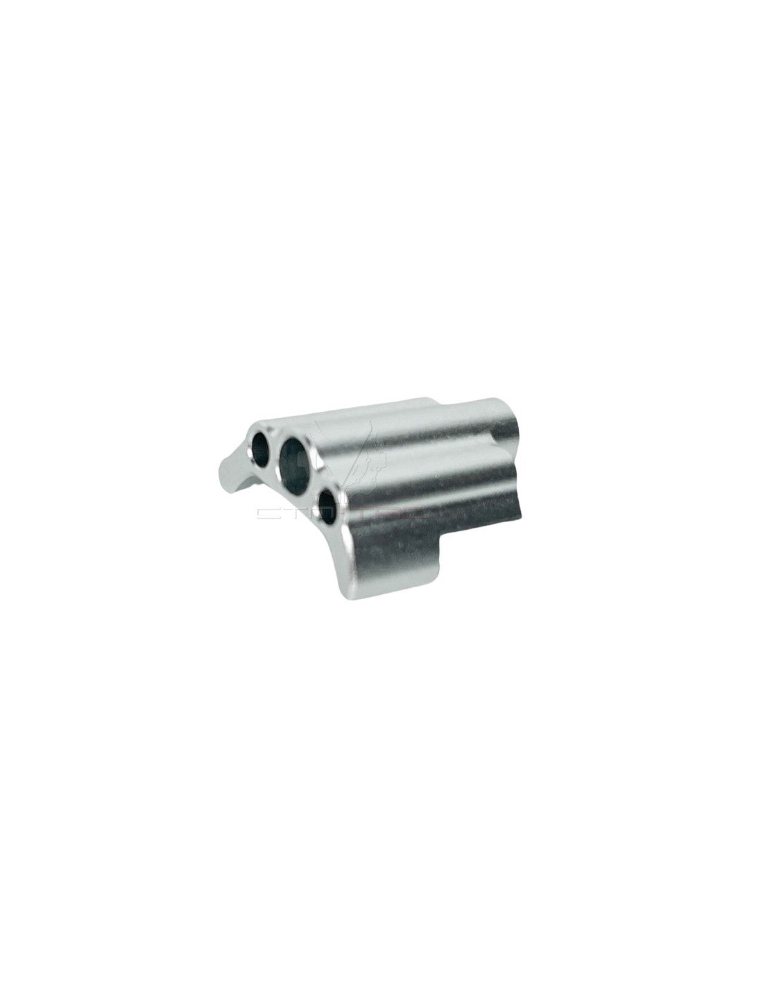 CTM Tactical CNC Nozzle Block – AAP-01 / AAP-01C (Silver)