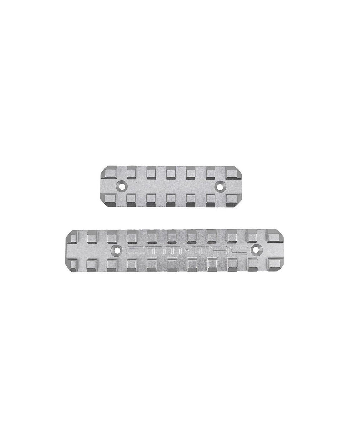 CTM Tactical CNC Upper &amp; Lower Picatinny Rail Set – AAP-01 (Silver)