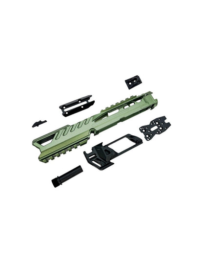CTM FUKU-2 CNC Upper "Shark" – AAP-01 (Army Green)