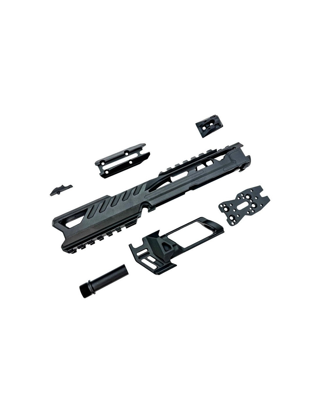 CTM FUKU-2 CNC Upper "Shark" – AAP-01 (Black)