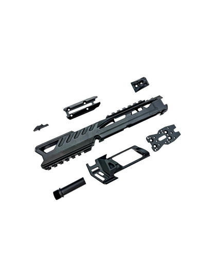 CTM FUKU-2 CNC Upper "Shark" – AAP-01 (Black)