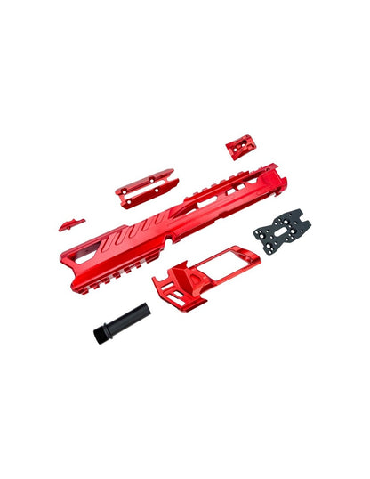 CTM FUKU-2 CNC Upper "Shark" – AAP-01 (Red)