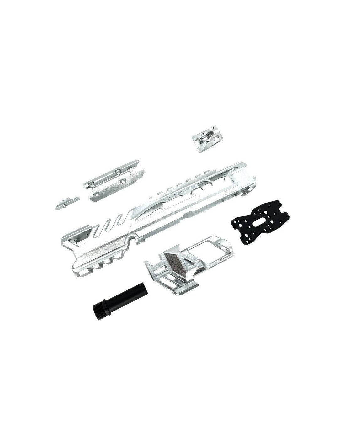 CTM FUKU-2 CNC Upper "Baby Shark" Cut-out – AAP-01 (Silver)