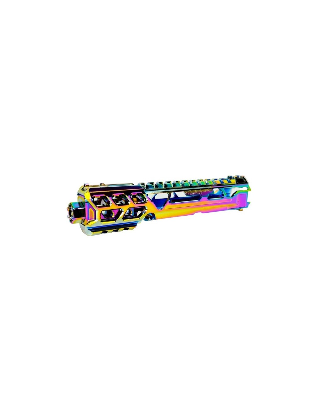 CTM FUKU-2 CNC Upper Set – Short Cut-Out (Electroplated Chameleon)