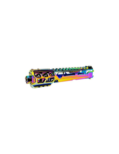 CTM FUKU-2 CNC Upper Set – Short Cut-Out (Electroplated Chameleon)