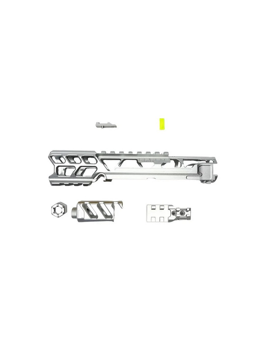 CTM FUKU-2 CNC Upper Set – Short Cut-Out (Silver / Silver)