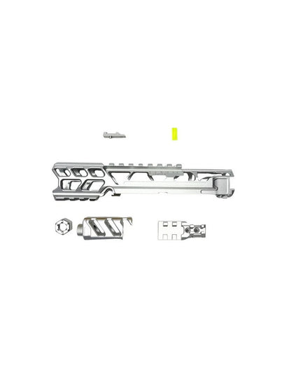 CTM FUKU-2 CNC Upper Set – Short Cut-Out (Silver / Silver)