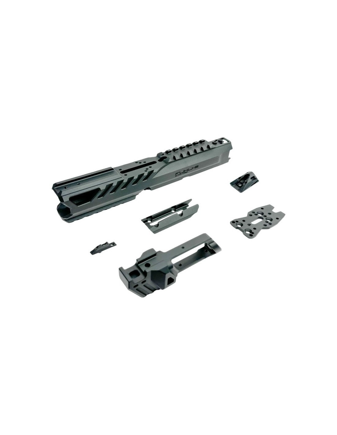 CTM FUKU-2 CNC Upper "Shark" – AAP-01 (Black)