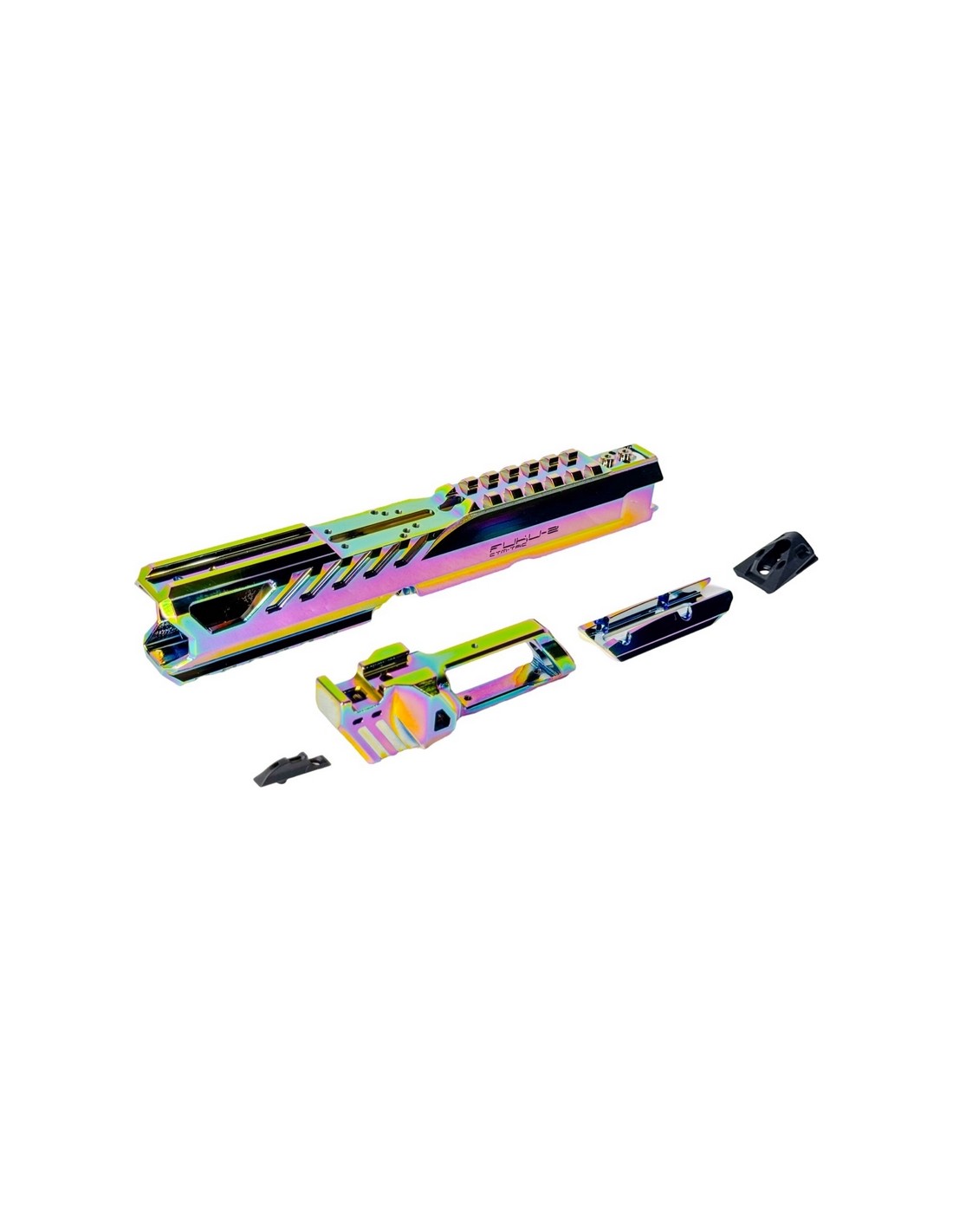 CTM FUKU-2 CNC Upper "Shark" – AAP-01 (Rainbow)