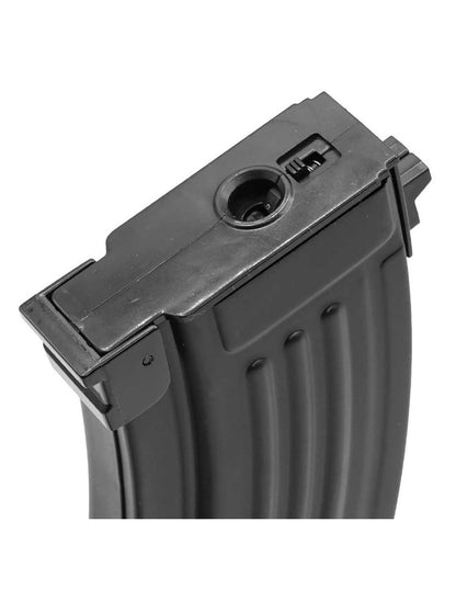 Cyma Steel 150rds AK Metall Mid-Cap Magazin – Schwarz