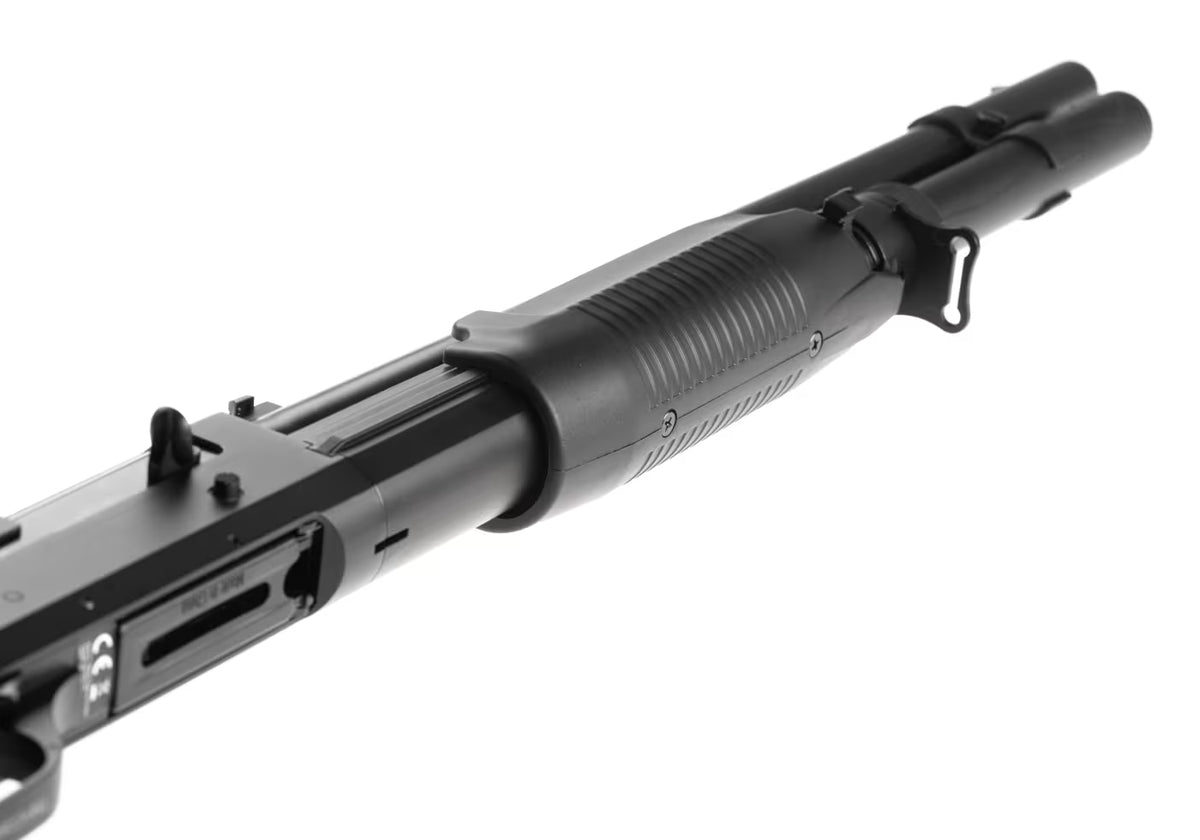 Cyma CM360LM 3-Shot Shotgun Metal Version – Long Barrel mit Festschaft