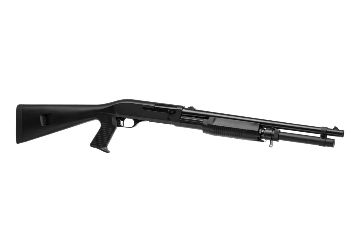 Cyma CM360LM 3-Shot Shotgun Metal Version – Long Barrel mit Festschaft