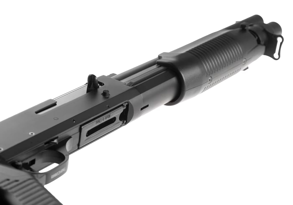 Cyma CM360M 3-Shot Shotgun Metal Version – Short Barrel mit Festschaft