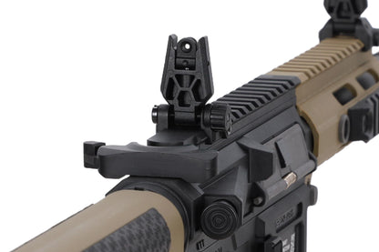 Specna Arms SA-F04 FLEX™ Gen.2 BLDC™ HAL ETU™ ASG Karabiner – Half-Tan / Halbbraun (unter 0,5 Joule)