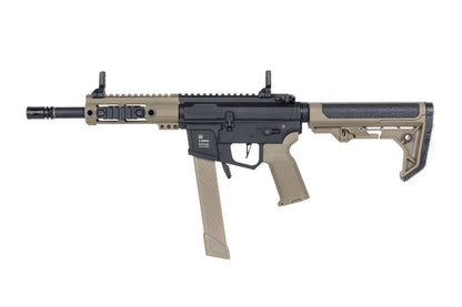 Specna Arms M4/AR15 SA-FX01 FLEX™ Gen.2 HAL ETU™ AEG-Sturmgewehr 9" – Halbbraun / Half-Tan (unter 0,5 Joule)